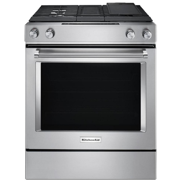 kitchenaid gas stove electric oven