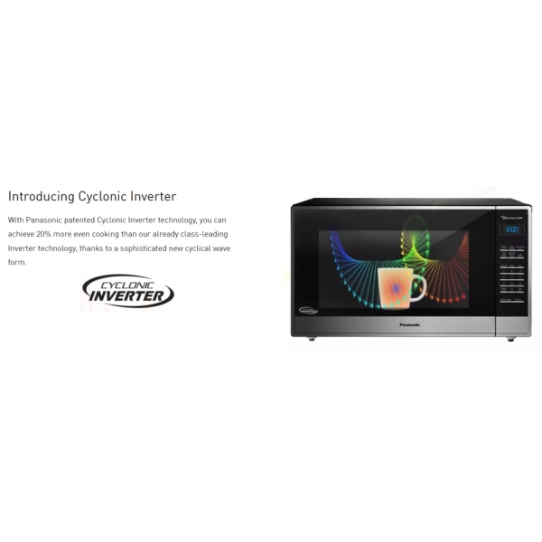 Panasonic on sale microwave nnsd765s