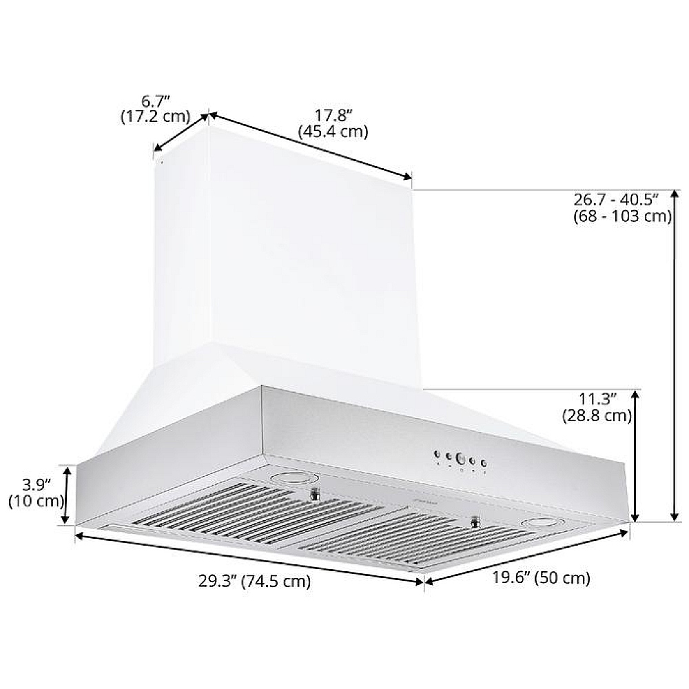 AN1580 Ancona Range Hood Canada Sale! Best Price, Reviews and Specs