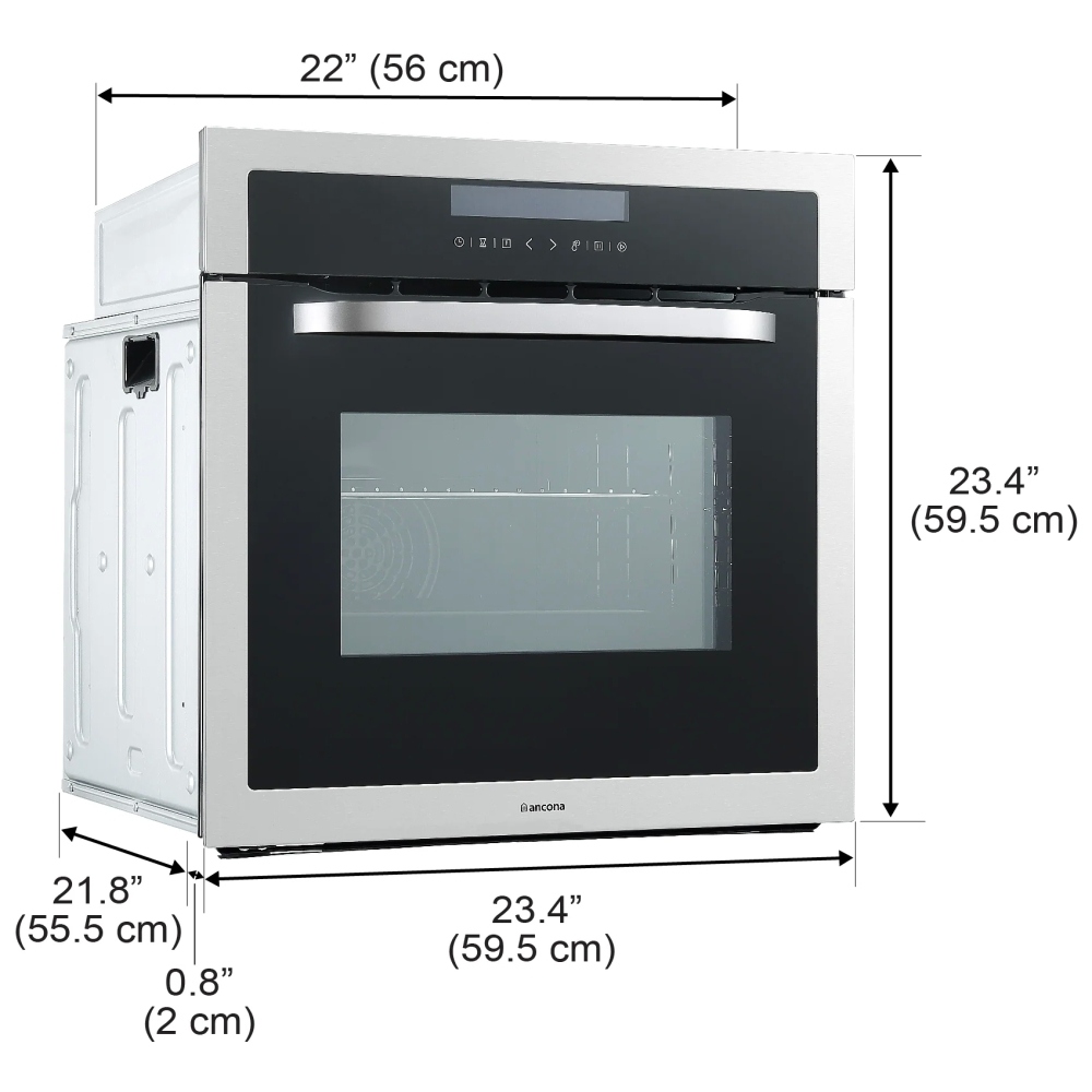 AN2310SS Ancona 24" Single Wall Oven Canada Sale! Best Price