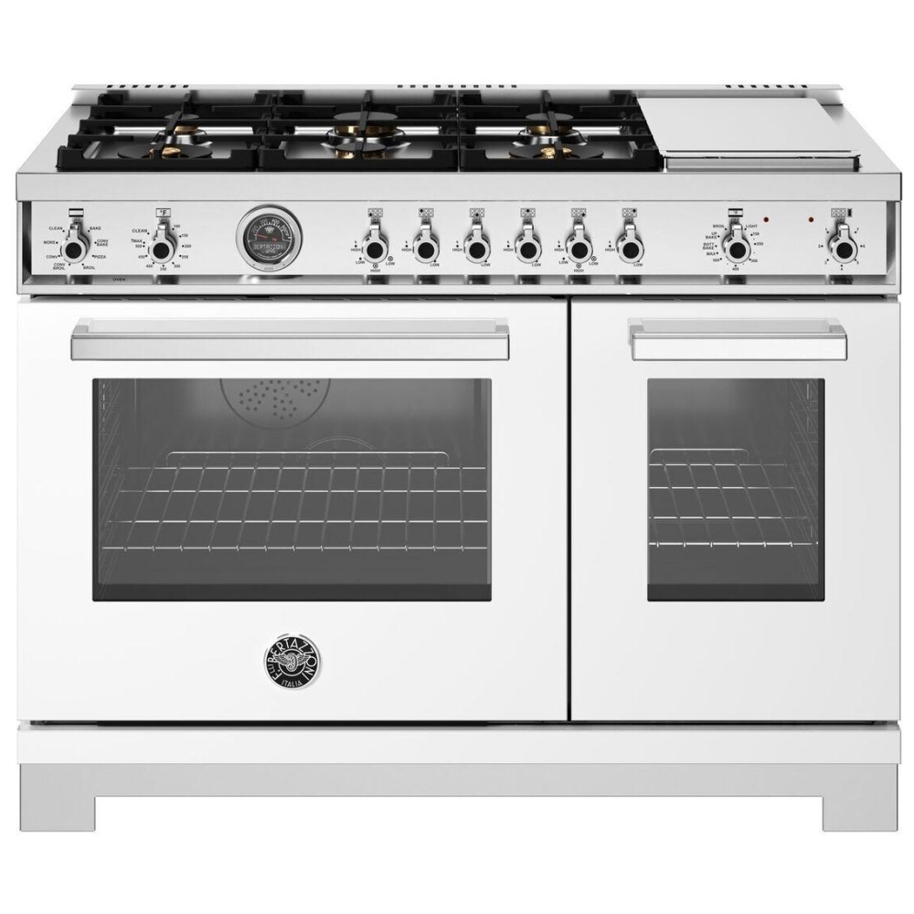 PRO486BTFEPBIT Bertazzoni 48" Dual Fuel Range Canada Sale! Best Price