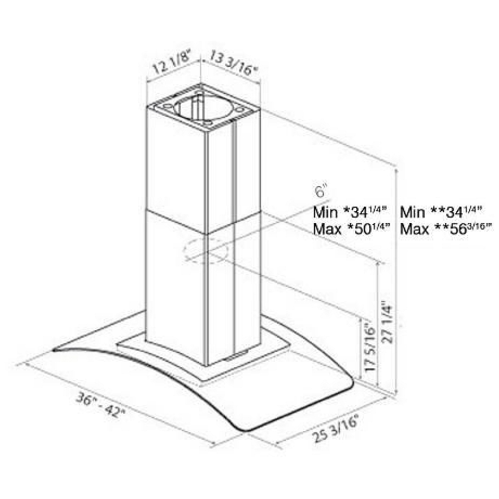 ECN642S2 Elica Range Hood Canada Parts Discontinued Sale! Best Price