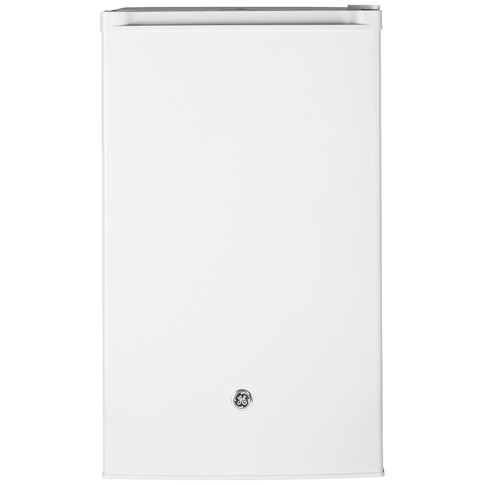 GE GDE03GLKLB Double Door Compact Refrigerator - 18.6 - 3.1 cu ft - Stainless Steel