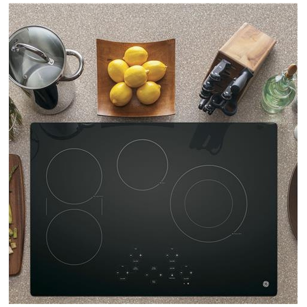 ge jp3030djbb 30 inch smoothtop electric cooktop