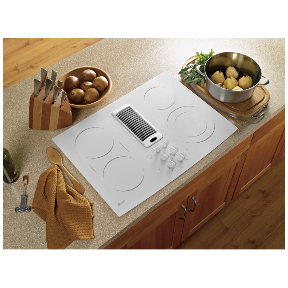 ge 30 downdraft electric cooktop