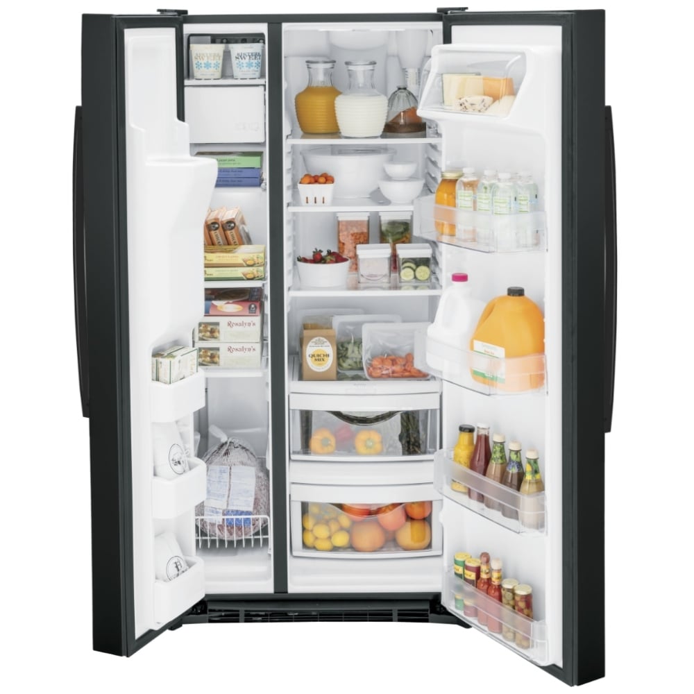 GSS23GGPBB GE 33 inch Side by Side Refrigerator Canada - Best Price