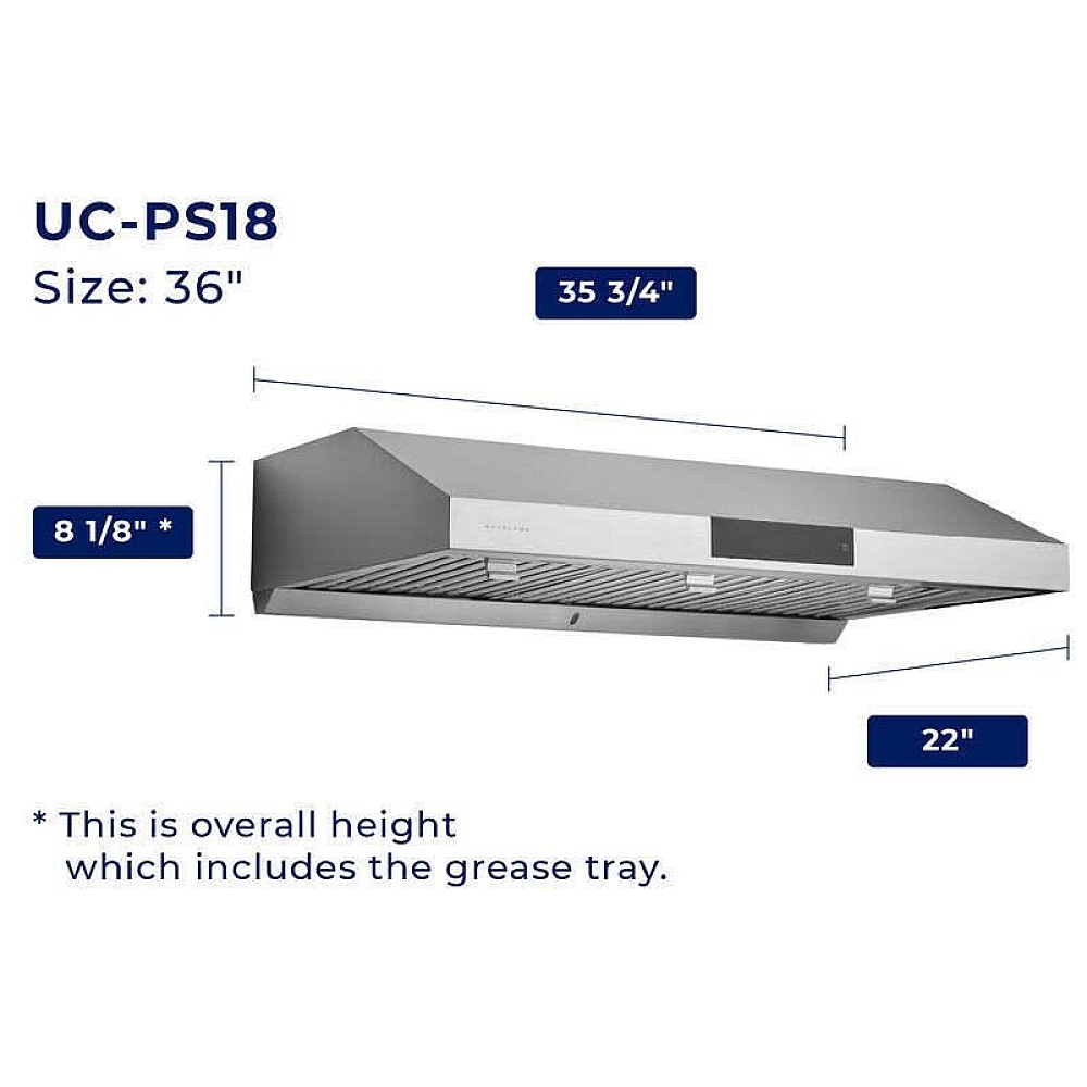 UCPS18SS36 Hauslane Range Hood Canada Sale! Best Price, Reviews and