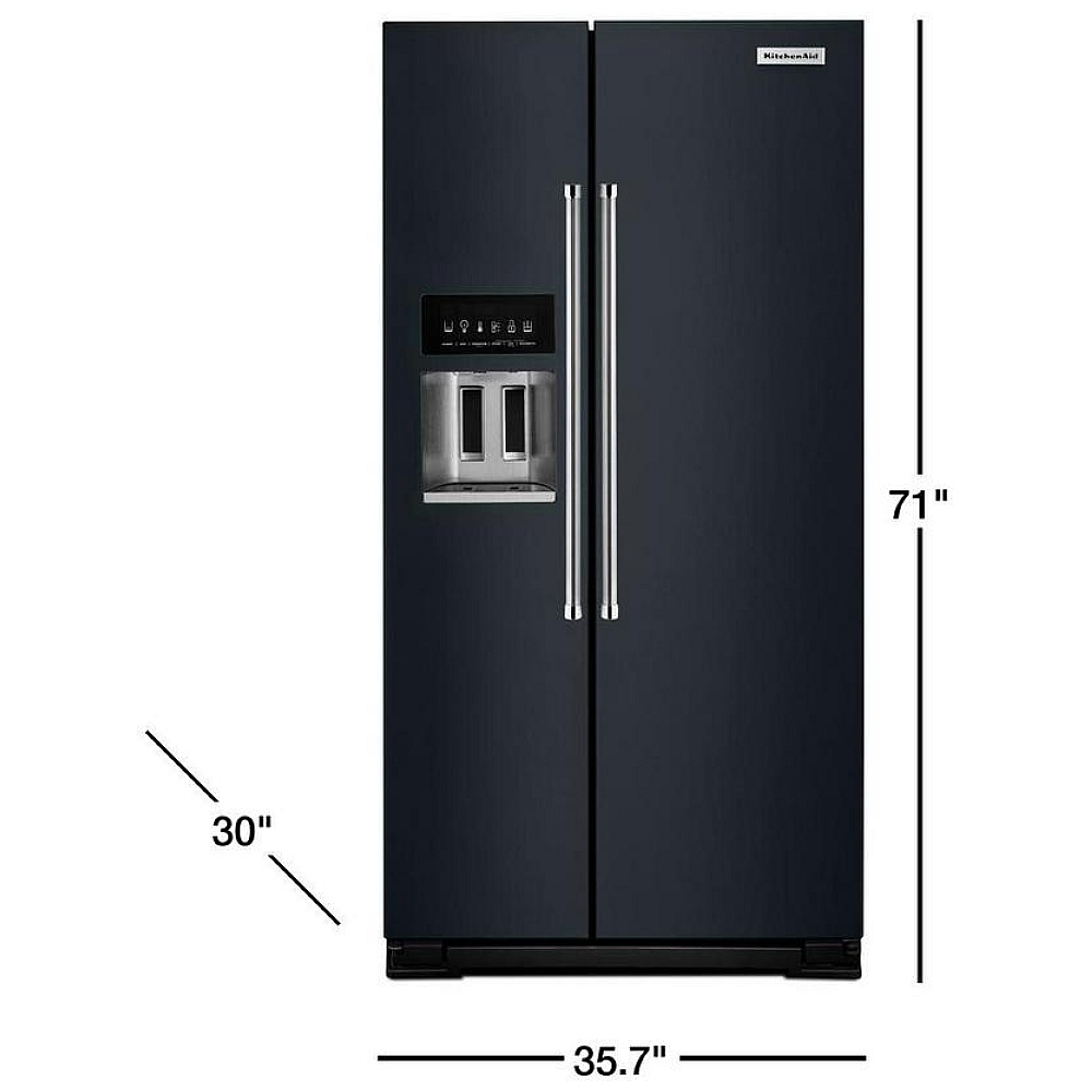 KRSC503EBS KitchenAid 36" Side by Side Refrigerator Canada Parts Discontinued Sale! Best Price