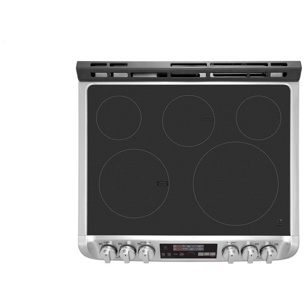 Lg 29.88 Slide In Electric Double Oven RangeLte4815St at Catherine