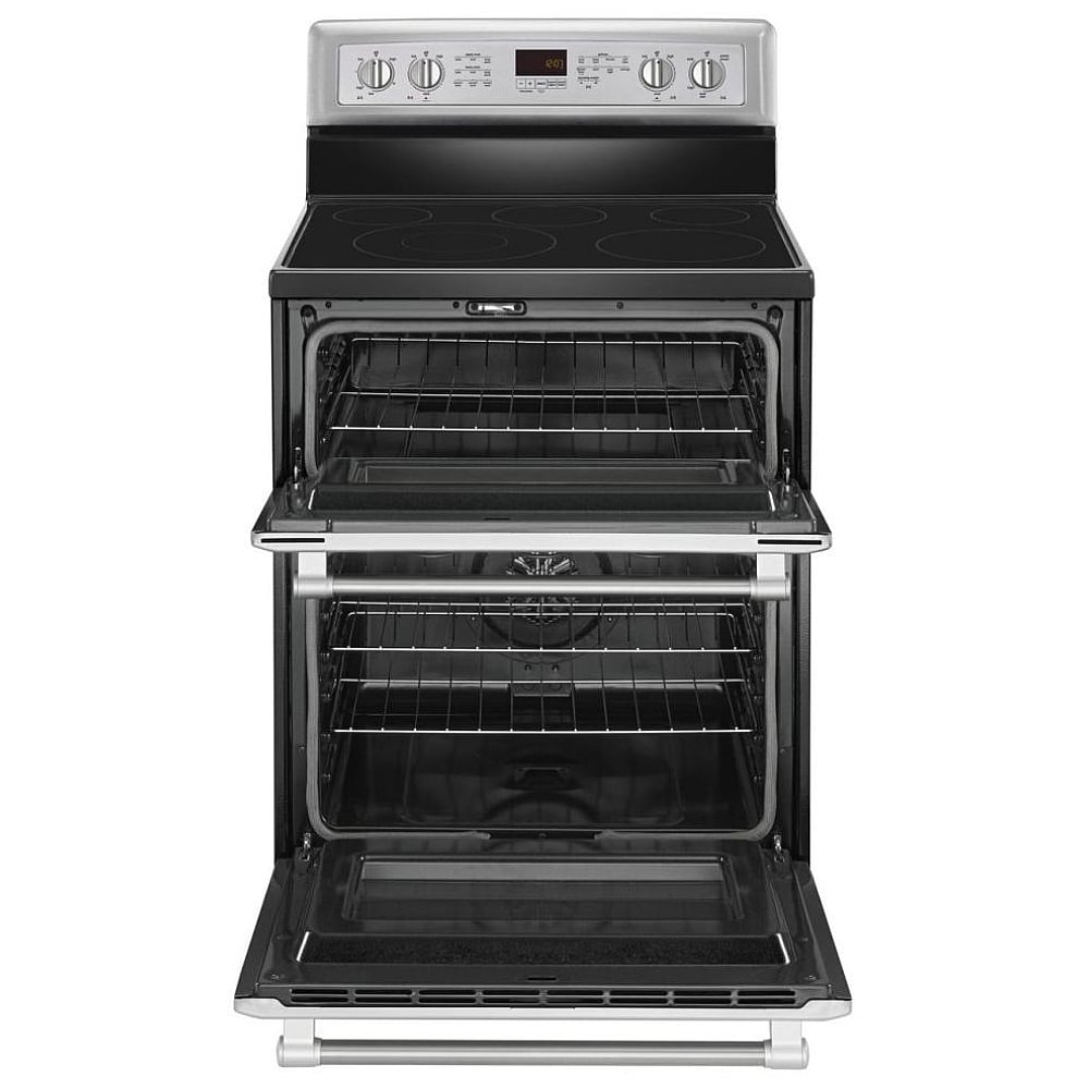 maytag range double oven electric