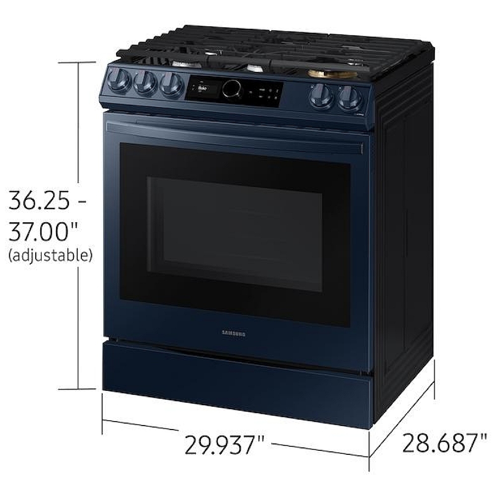 NX60A8711QN Samsung Bespoke 30" Gas Range Canada Sale! Best Price, Reviews and Specs Toronto