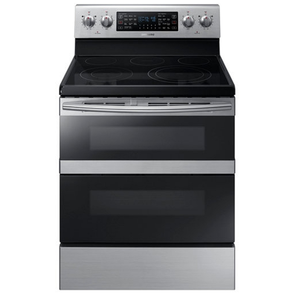 Cu Smart Freestanding Electric Range With Flex Duo™ Dual Door In