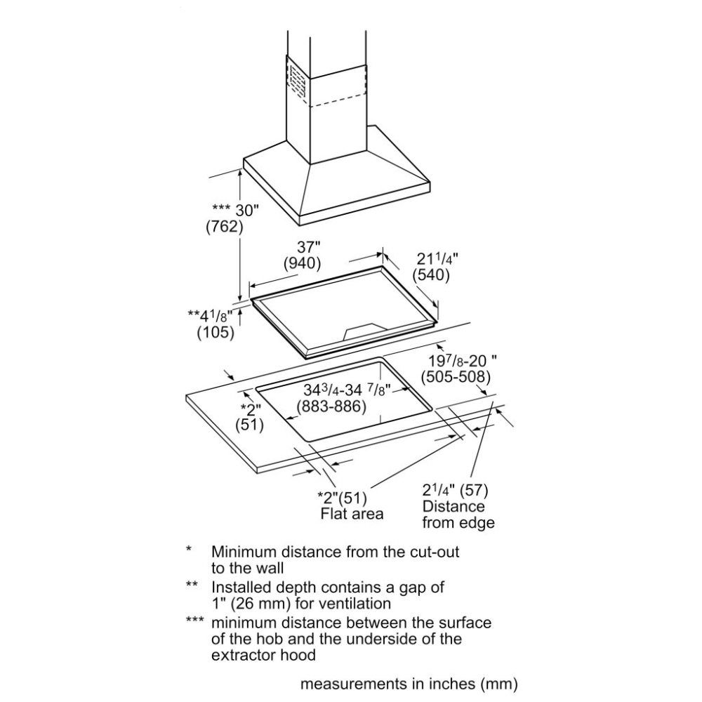 CIT365TB Thermador Masterpiece Series 36" Induction Cooktop Canada