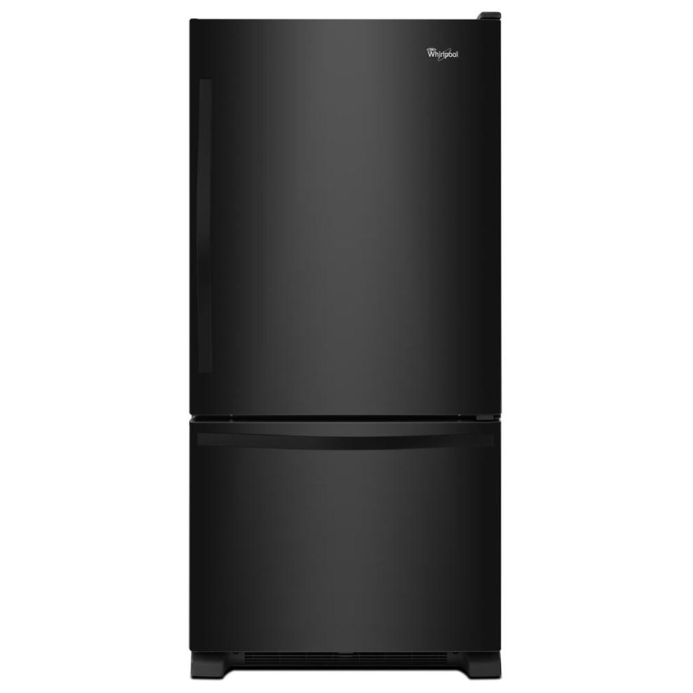 whirlpool 18.5 bottom freezer refrigerator