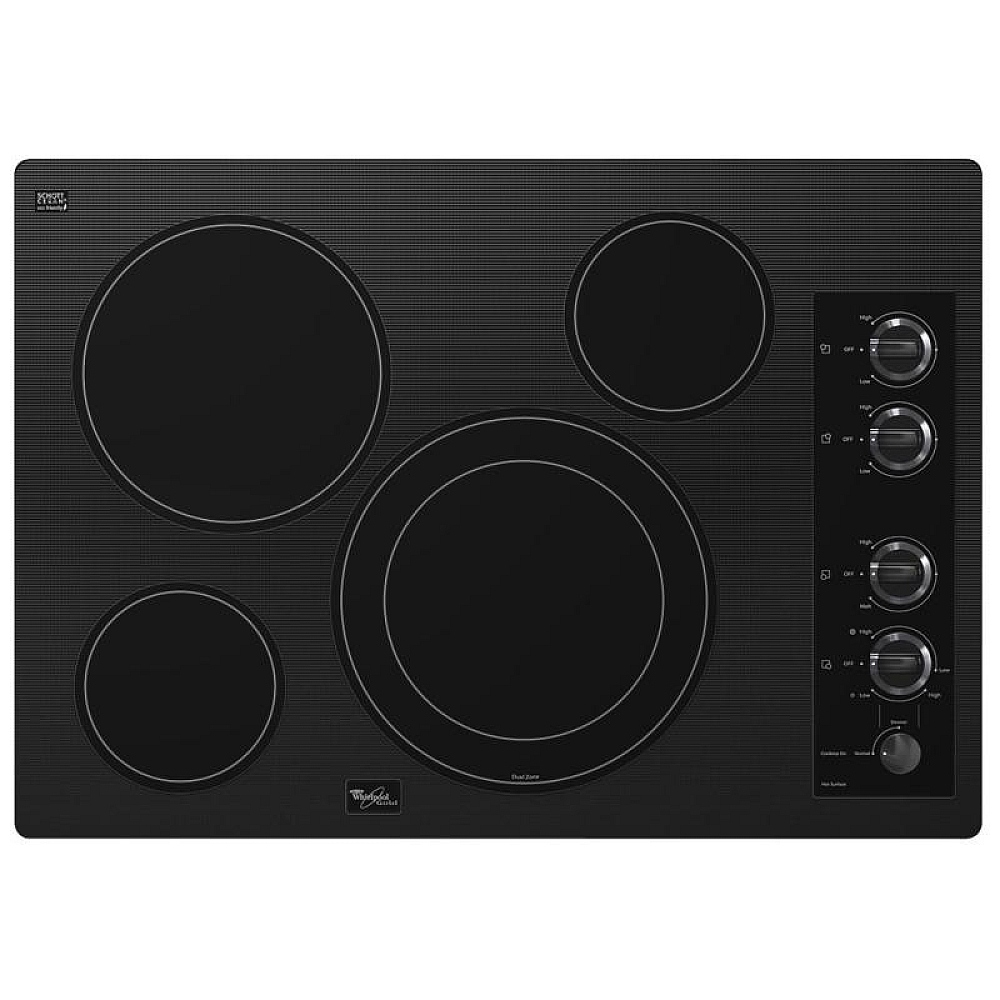 whirlpool cooktop electric canada cooktops specs