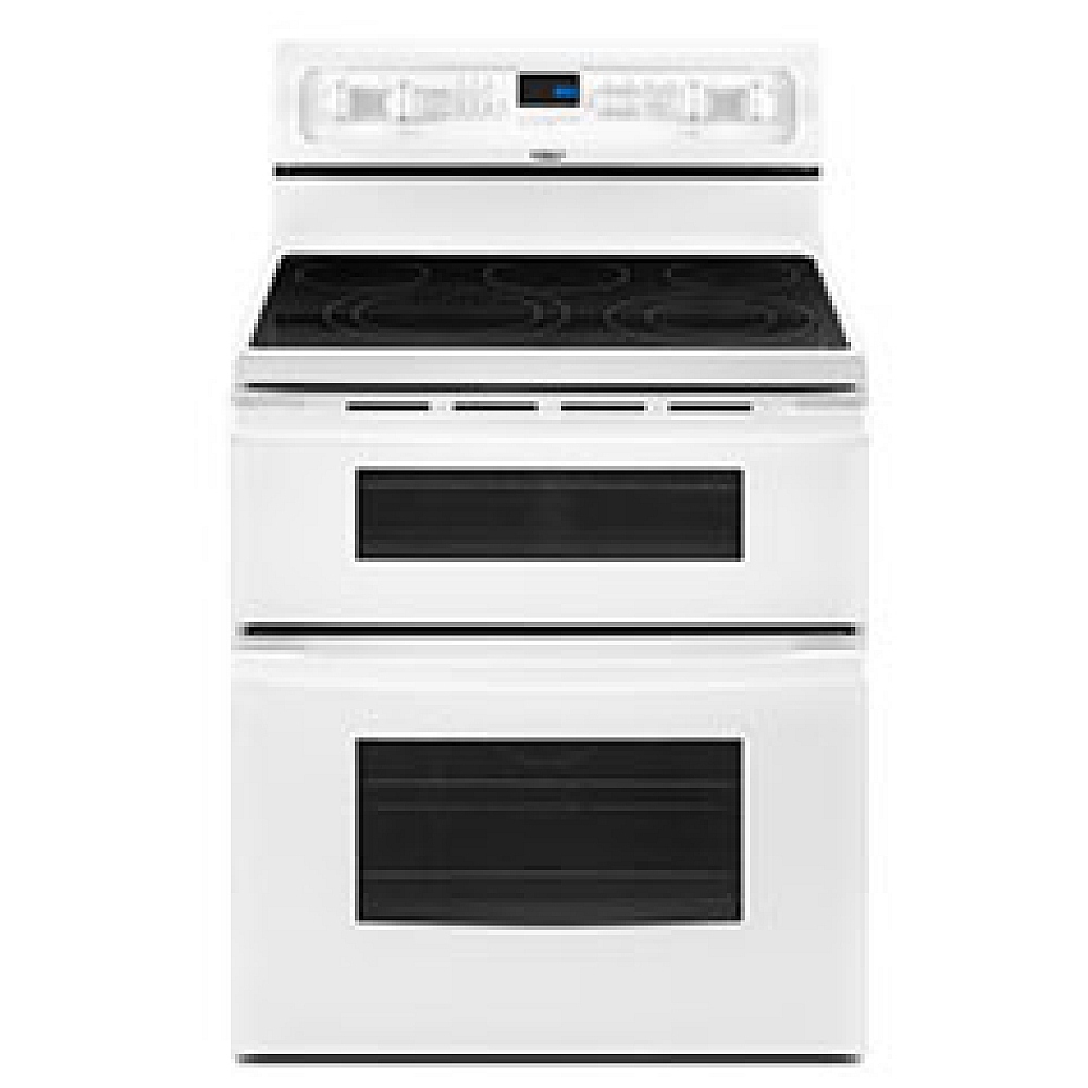 Whirlpool double oven best sale freestanding electric range
