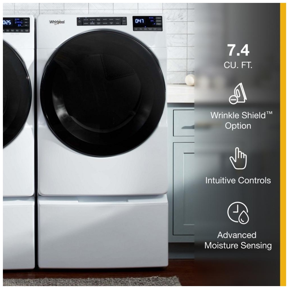 Whirlpool Stackable Washer & Dryer Combo W10869845 & WFW5605MW