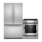 KitchenAid KRFC302ESS & KSGG700ESS