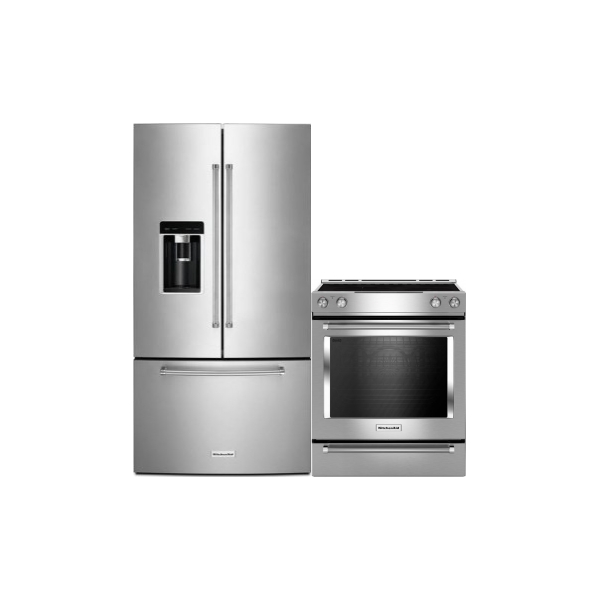 KitchenAid KRFC604FSS French Door Refrigerator KitchenAid YKSEB900ESS