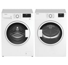 Blomberg WM72200W Washer<br>
Blomberg DV17600W Electric Dryer Combo