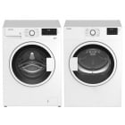 Blomberg WM72200W Washer
Blomberg DV17600W Electric Dryer Combo