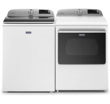 Maytag MVW6230HW Washer<br>
Maytag YMED6230HW Electric Dryer Combo