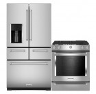 KitchenAid KRMF706ESS & YKSDB900ESS