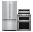 KitchenAid KRFC302ESS & KFGD500ESS
