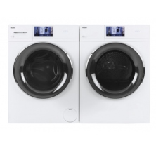 Haier QFW150SSNWW Front Load Washer
Haier QFD15ESMNWW Electric Dryer Combo
