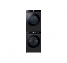 Samsung 3-Piece Stackable WF46BB6700AVUS Washer, DVE46BB6700VAC Electric Dryer & Stacking Kit