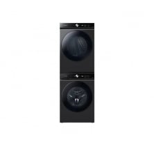 Samsung 3-Piece Stackable WF53BB8700AVUS Washer, DVE53BB8700VAC Electric Dryer & Stacking Kit