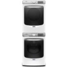 Maytag 3-pc Stackable MHW8630HW Washer & YMED8630HW Electric Dryer & Stacking Kit W10869845