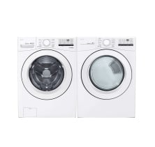 LG WM3400CW Washer<br>
LG DLE3400W Electric Dryer Combo