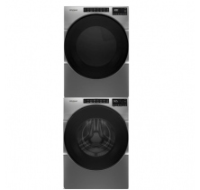 Whirlpool 3-pc Stackable WFW5605MC Washer &YWED5605MC Electric Dryer & Stacking Kit W10869845