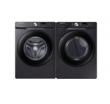 Samsung WF45T6000AV Front Load Washer Samsung DVE45T6005V Electric Dryer Combo
