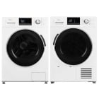 MideaWasher & Dryer Set (MLH27N5AWWC, MLE27N5AWWC)