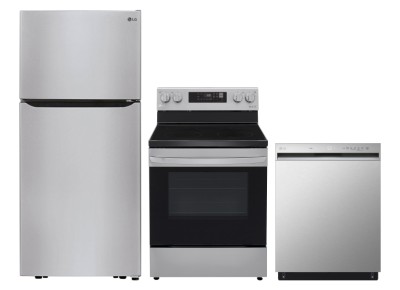 LG LTCS20020S Refrigerators<br>LG LREL6321S Ranges<br>LG LDFN3432T Dishwashers