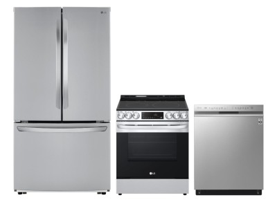 LG LFCC22426S Refrigerators<br>LG LDFN4542S Dishwashers<br>LG LSEL6333F Ranges