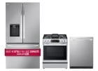 LG LG LSGL6335F & LDTH7972S & LRFXC2606S<br>Cuisinière Cuisinière au gaz