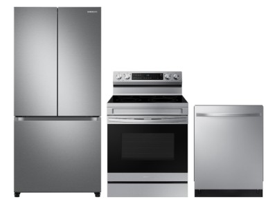Samsung DW80R5061US Dishwashers<br>Samsung RF18A5101SR Refrigerators<br>Samsung NE63A6511SS Ranges