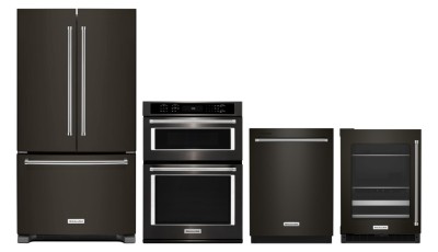 KitchenAid KOCE500EBS Wall Ovens<br>KitchenAid KRFC300EBS Refrigerators<br>KitchenAid KDTE204KBS Dishwashers<br>KitchenAid KUBL314KBS Refrigerators