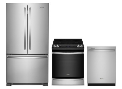 Whirlpool WRF540CWHZ Refrigerators<br>Whirlpool WDT750SAKZ Dishwashers<br>Whirlpool WEG745H0LZ Ranges