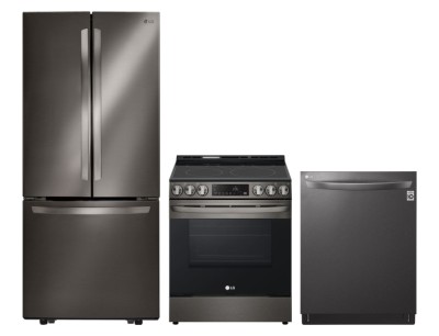 LG LRFNS2200D Refrigerators<br>LG LSEL6333D Ranges<br>LG LDTS5552D Dishwashers