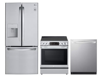 LG LRFWS2200S Refrigerators<br>LG LSEL6335F Ranges<br>LG LDTS5552S Dishwashers