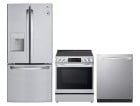 LGKitchen Appliance Package (LRFWS2200S, LSEL6335F, LDTS5552S)
