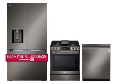 LG LDP6797BD Dishwashers<br>LG LSGL6335D Ranges<br>LG LRYXC2606D Refrigerators