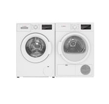 Bosch WGA12400UC Washer<br>
Bosch WTG86403UC Electric Dryer Combo