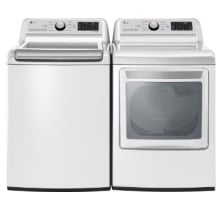 LG WT7155CW Top Load Washer
LG DLEX7250W Electric Dryer Combo