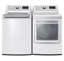 LG WT7155CW Washer<br>
LG DLEX7250W Electric Dryer Combo