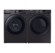 Samsung WF50T8500AV Front Load Washer <br>
Samsung DVE50R8500V Electric Dryer Combo <br>